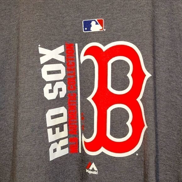 Majestic. Boston Red Sox. MLB Authentic T-shirt. Size 2XL. EUC - Picture 3 of 6